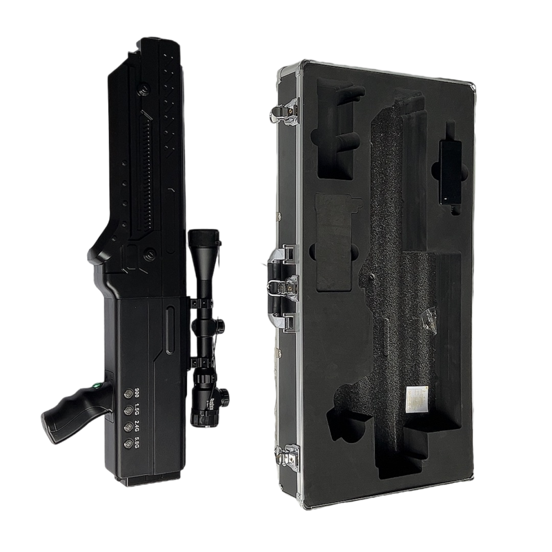  焦作手持便携式枪型低空防御反制四通道A型